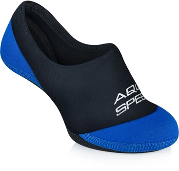 Шкарпетки для плавання AQUA SPEED неопрен 34-35 чорні сині
