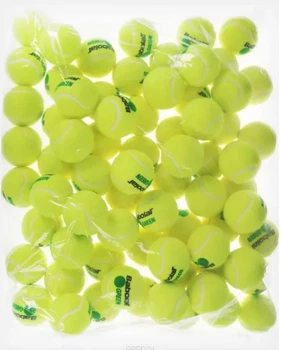 Мячи для тенниса Babolat резина 72 шт зеленый