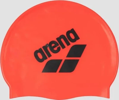 Шапка для плавания Arena 100% силикон Один размер красный