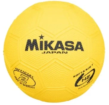 Мяч для гандбола Mikasa резина 2 желтый