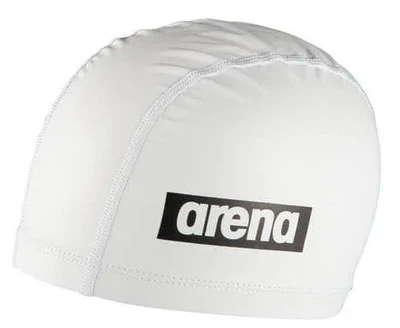 Шапка для плавания Arena полиэстер 70% эластан 20% белая OSFM
