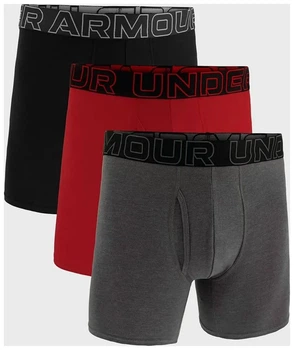 Трусы Under Armour хлопок SM серые 3 шт