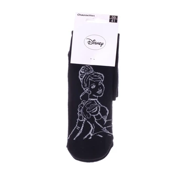 Шкарпетки DISNEY PRINCESS хлопок 36-41 черный серый