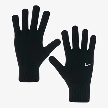 Теплые перчатки NIKE акрил L/XL черные