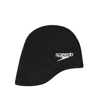 Шапка для плавания Speedo 100 процент полиэстер OSFM черная