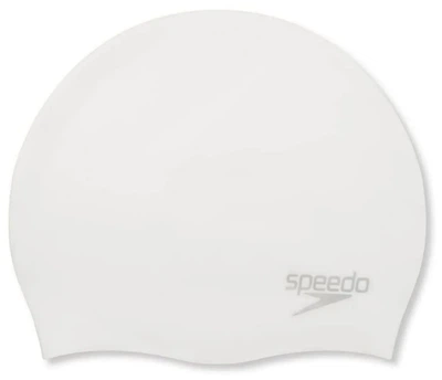 Шапка для плавания SPEEDO силиконовая One Size белая
