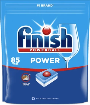 Таблетки для миття посуду в посудомийних машинах FINISH Power All in 1 85 таблеток (5900627120066)