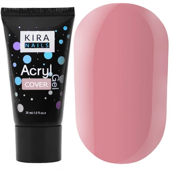 Акрил гель для нарощування нігтів Kira Nails Acryl Gel Cover 30 г