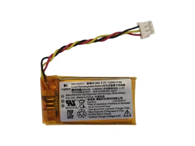 Аккумулятор Батарея для Logitech G533, G633, G633s, G933, G933s, 521630, 533-000211 240mah