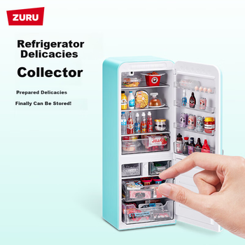 Игровой набор ZURU «Мини-холодильник: коллекция продуктов» — миниатюрный игрушечный холодильник.