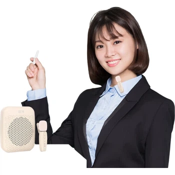Усилитель Oubai D10 петличный беспроводной для учителей, Bluetooth, портативный