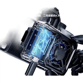 Вентилятор охолодження Llano V5 підходить для камер Sony ZVE1/ZVE10/A7M4, Canon 90D/R5/R6/R10/R8, Nikon Z30, Fuji XT4, для прямої трансляції та запису, забезпечує безшумне охолодження.
