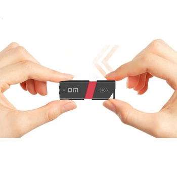 Флеш-накопичувач DM Daimai 32 ГБ USB 3.2, високошвидкісний офісний USB-накопичувач для комп'ютера, автомобільний музичний флеш-накопичувач великої ємності PD238