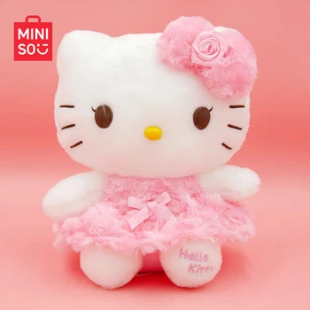 MINISO Sanrio Hello Kitty Rose Promise лялька плюшева подушка подарунок на день народження для жінок, кішка Кейті