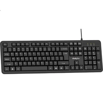 Комплект проводной Lenovo ThinkPlus KM120 Pro USB