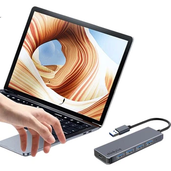 Хаб USB Lenovo ThinkPad LA04B металевий 0.5м