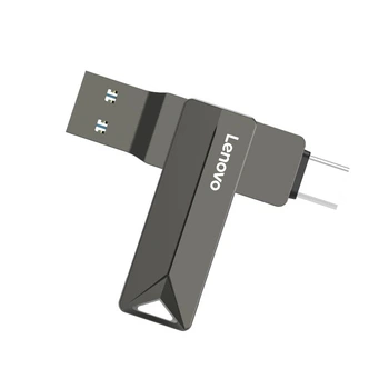 Флеш память USB Lenovo Y200 256GB USB 3.2 Gen1 + Type-C