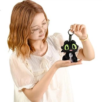 Кулон POTDEMIEL Global Dragon Tamer Toothless Night Slasher, новогодний подарок для мальчиков, брелок-фигурка для рюкзака.