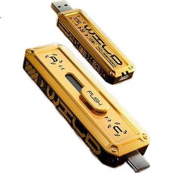 Твердотільний флеш-накопичувач MOVE SPEED 128 ГБ, USB 3.2/Type-C, подвійний інтерфейс, портативний жорсткий диск для телефону та комп'ютера, високошвидкісний мобільний накопичувач великої ємності, швидкість читання 1090 МБ/с