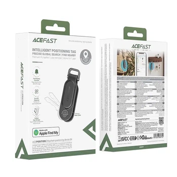 Трекер пошуковий брелок для ключів Acefast S4 Apple Find My