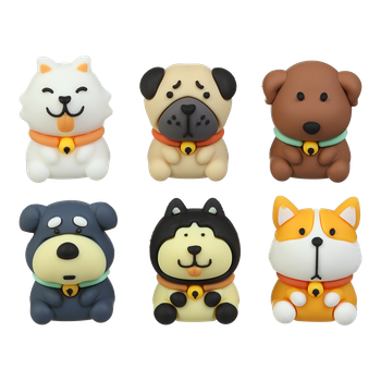 Точилка ZB.5598 фігурка Funny Animals Dogs1 отв., 60х35х32мм (24)