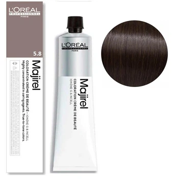Фарба для волосся L'Oreal Professionnel Paris стійка Majirel 5.8 Світло-коричневий мокко 60 мл