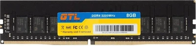 Модуль памяти GTL 8 GB DDR4 3200 MHz (GTL8D432BK) Б/у