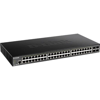 Коммутатор D-Link 48 x 10/100/1000BASE-T, 4 x 10G SFP (DGS-1250-52X/E)