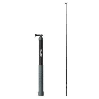Карбоновый монопод Telesin GP-MNP-300-3 (44-300 см) невидимое селфи-палка для экшн-камер