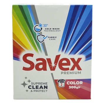 Пральний порошок Savex 300г Колор автомат