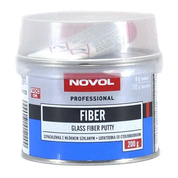 Шпаклівка зі скловолокном NOVOL FIBER 200 g