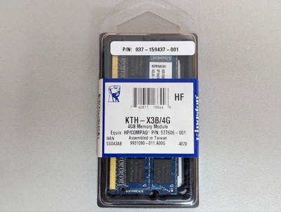 Оперативная память для ноутбуков Kingston DDR3 4Gb