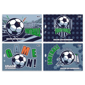 Альбом для рисования А4 YES Football 130615 12 листов