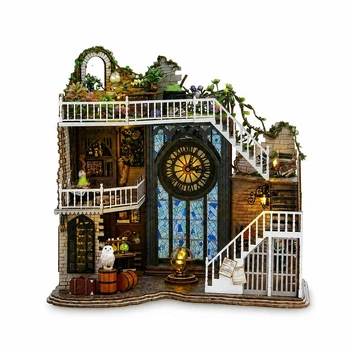 Конструктор DIY Румбокс Magic House Волшебный Домик с LED-подсветкой