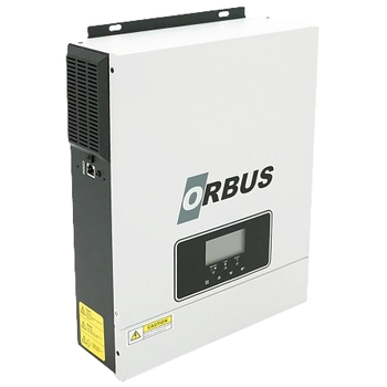 Гибридный инвертор с чистой синусоидой ORBUS ORB-1.6KW 2000ВА/1600Вт 1 фаза RS232/GPRS/WIFI Белый