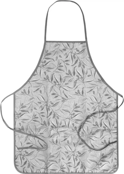 Фартук ARDESTO Grey leaves 60х80 см полиэстер серый (ART12GL)