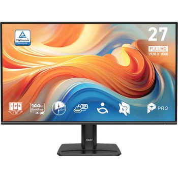 Монітор 27" MSI Pro MP272 E14C IPS 1920x1080 144 Гц 300 кд/м² колонки 2x2 Вт USB-C Black