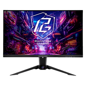 Монитор игровой 32" ASRock Phantom Gaming PG32QFT IPS 2560x1440 180 Гц 400 кд/м² колонки 2x2 Вт Wi-Fi Black