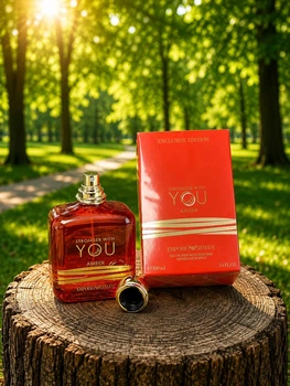 Парфюм Armani Stronger With You Amber 100 мл мужской с амброй ванилью и специями теплый восточный аромат