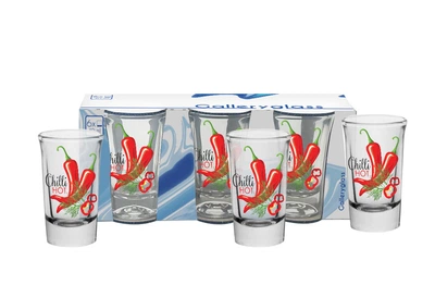 Набір стопок Galleryglass Cheerio Перець 47 мл х 6 шт (86006004)