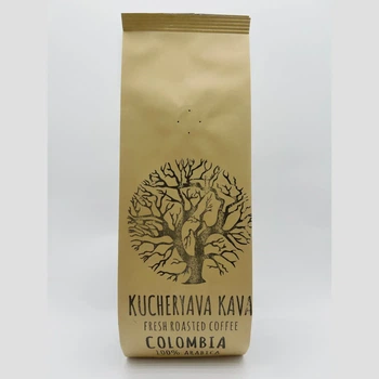 Кава зернова Kucheryava Kava 100% Арабіка COLOMBIA Quindío Supremo 250 г (AC12502)