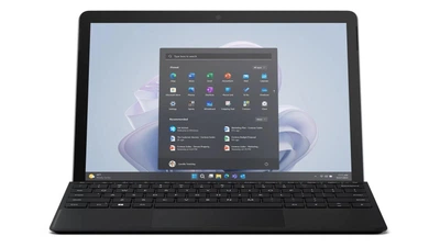 Ноутбук Microsoft Surface Go 4 (EP2-04719+LAC-00006+KCN-00029), Intel N200 / 10.5'' / RAM 8 ГБ LPDDR5 / SSD 128 ГБ / UHD Graphics / Windows 11 Pro / Чорний із сірим
