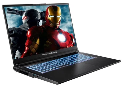 Ноутбук DREAMMACHINES RG5060 (e2626292), Intel Core i7-14700HX / 17.3" / 165 Гц / RAM 32 ГБ DDR5 / SSD 1 ТБ / Intel UHD Graphics + RTX 5060 / Без ОС / Чорний