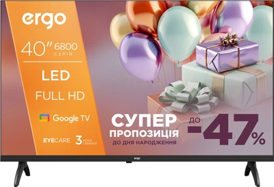 Телевизор Ergo 40" 40JFS6800