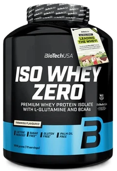 Izolat białka serwatkowego BioTechUSA Iso Whey Zero proszek 1816 g Tiramisu (5999076263912)