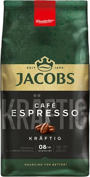 Кофе в зернах Jacobs Espresso Kraftig 1 кг (8711000539057)