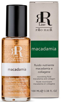 Флюид для волос с маслом макадамии и коллагеном RRLine MACADAMIA STAR, 100 мл.