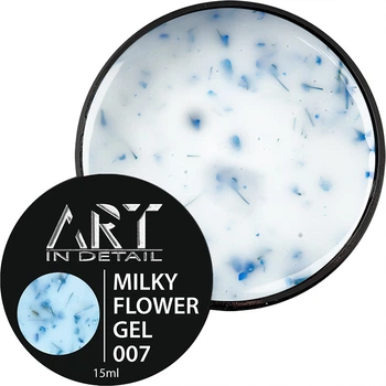 Гель для нарощування нігтів ART Builder Gel Milky Flower №007 15 мл