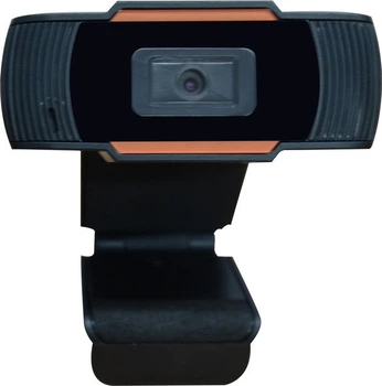 Веб-камера OKey WebCam HD 720P Black/Orange с микрофоном и USB подключением