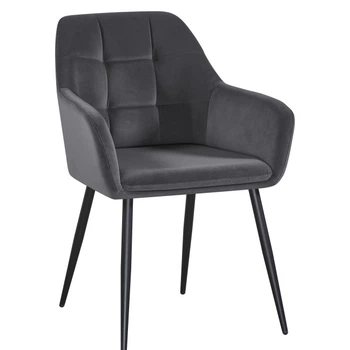 Стілець UGO dark grey velvet